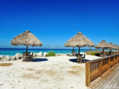 Three Bedroom Holmes Beach Rental Community Pool