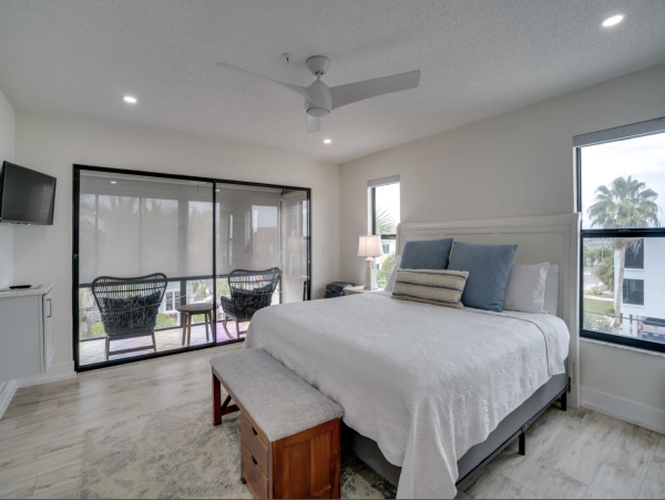 Holmes Beach Rental Condo Sleeps Six Guests Steps to Beach!
