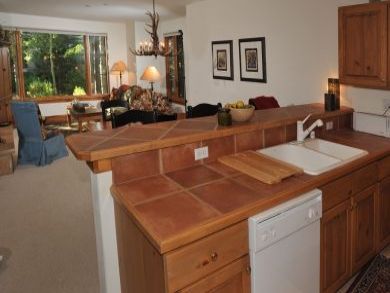 Open plan living space Open plan living space