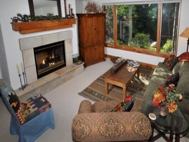 Living room with fireplace Living room with fireplace