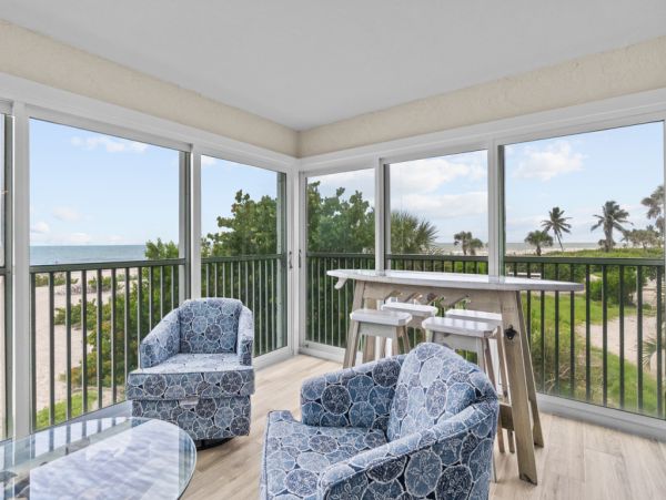 Sanibel Three Bedroom Condo Full Gulf View Communal Pool NEW ARRIVAL