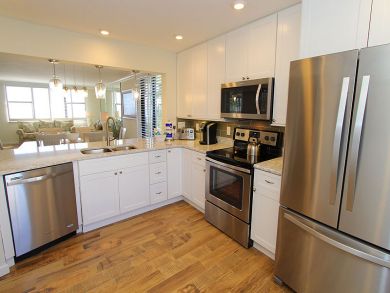 Well Stocked Kitchen with Stainless Steel Appliances Well Stocked Kitchen with Stainless Steel Appliances