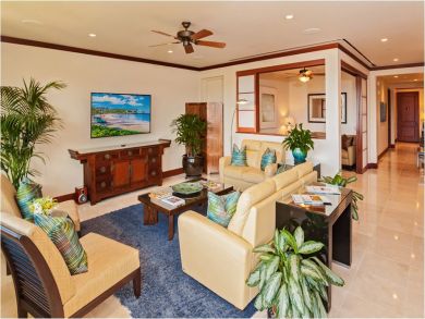 Flat Screen TV in Living Area