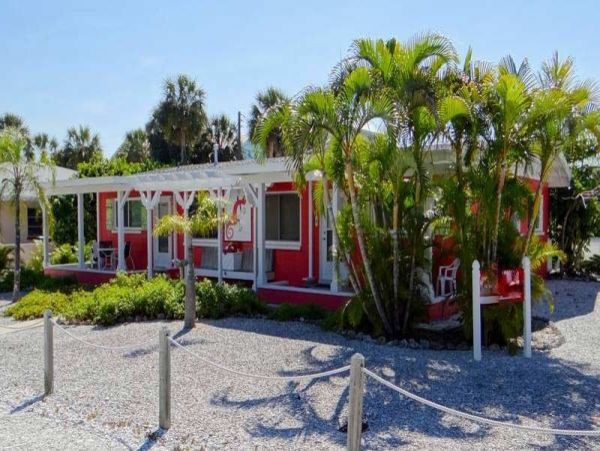 Holmes Beach Two Bedroom Rental Duplex Partial Gulf Views