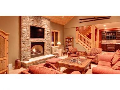 Living Area with Fireplace Living Area with Fireplace