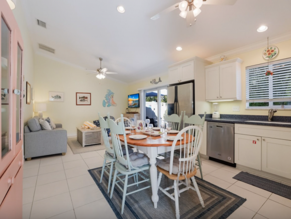 All About the Pool & Entertaining Area One Block to Beach
