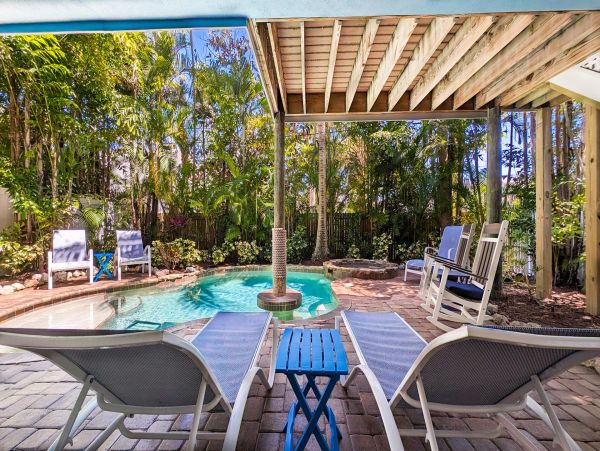 Anna Maria Island Three Bedroom Pool Home