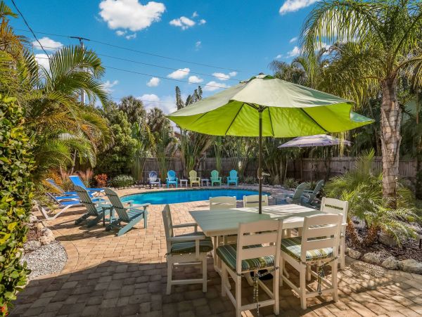Charming Pool Home for Rent on Anna Maria