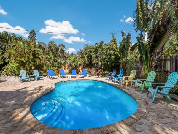 Charming Pool Home for Rent on Anna Maria