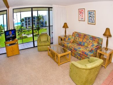 Sanibel Gulf Front Vacation Condo on Beach - One bedroom