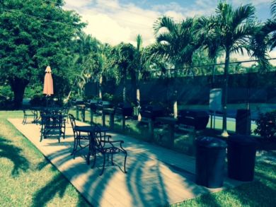 Communal Grill Area