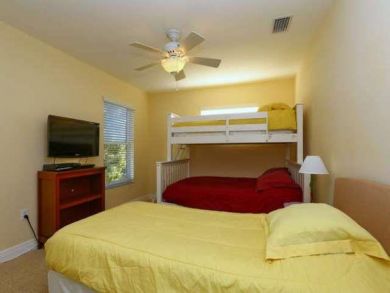 Twin Bed & One Set of Bunk Beds in Third Bedroom Twin Bed & One Set of Bunk Beds in Third Bedroom