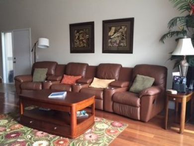 Siesta Key Condo Living Area