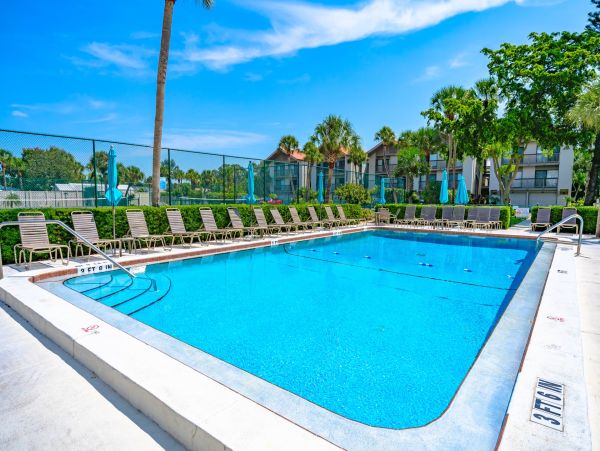 Siesta Key Vacation Rental Near the Beach  Lake View Condo with Pool and Tennis
