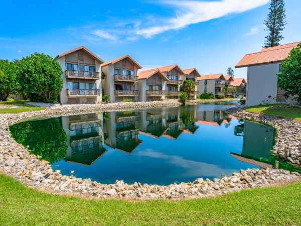 Siesta Key Vacation Rental Near the Beach  Lake View Condo with Pool and Tennis