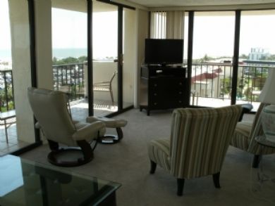 Flat Screen TV in Living Room