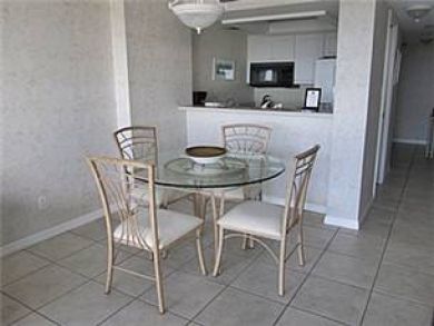 Dining area seats four Dining area seats four