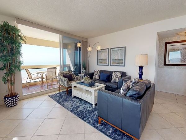 Gulf Front Two Bedroom Vacation Condo