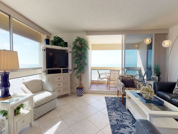 Gulf Front Two Bedroom Vacation Condo