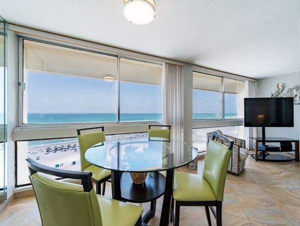 Siesta Key Beachfront Two Bedroom Condo