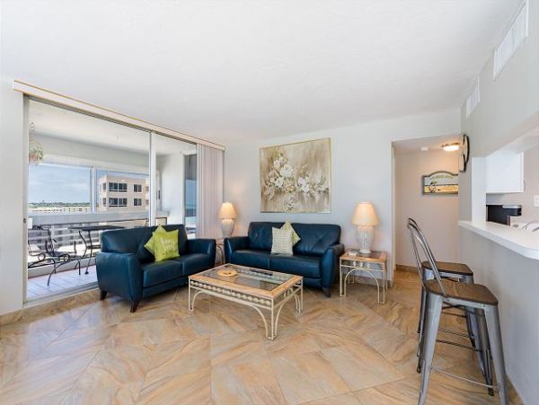 Siesta Key Beachfront Two Bedroom Condo