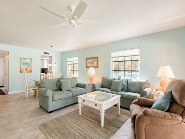 Two Bedroom Siesta Key Vacation Condo Sleeps 6 Guests