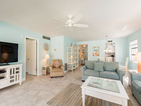 Two Bedroom Siesta Key Vacation Condo Sleeps 6 Guests