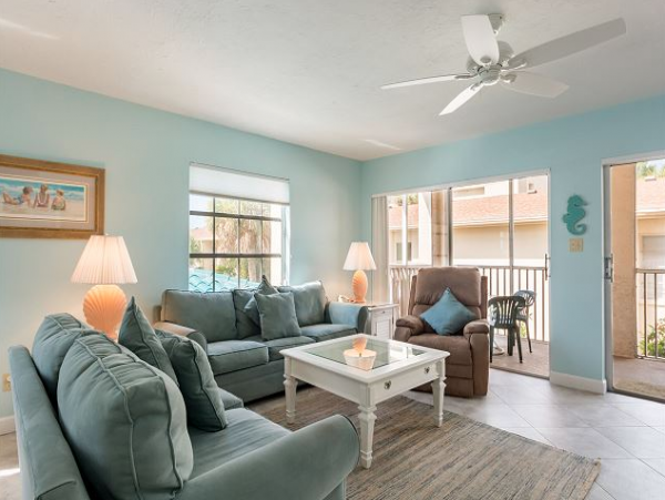Two Bedroom Siesta Key Vacation Condo Sleeps 6 Guests