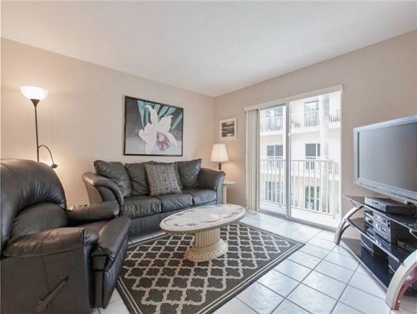 Siesta Key Two Bedroom Condo Partial Gulf Views