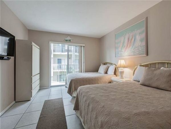 Siesta Key Two Bedroom Condo Partial Gulf Views