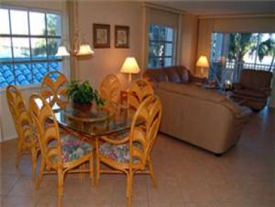 Dining room seats six Dining room seats six