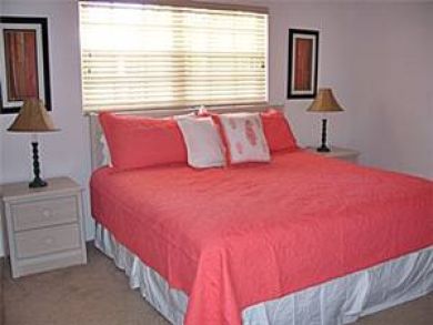 Master bedroom with king bed Master bedroom with king bed