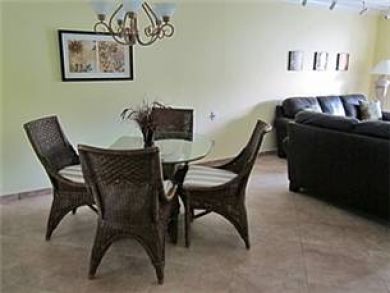 Dining room seats four Dining room seats four
