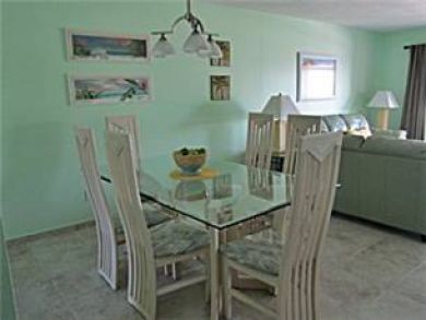 Dining room seats six Dining room seats six