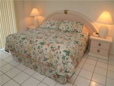Master bedroom with king bed
