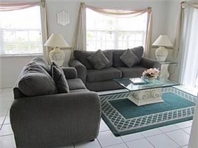 Open plan living area