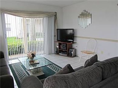 Flat screen TV in living room