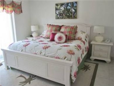 Master bedroom with king bed