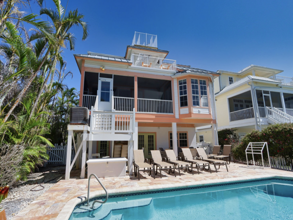 Five Bedroom Captiva Vacation Rental - 200ft from Beach!