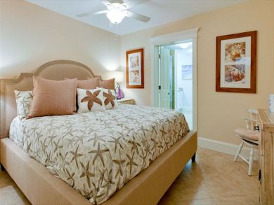 King Bed in Master Bedroom