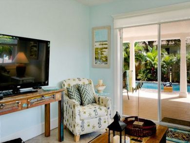Flat Screen TV in Living Area