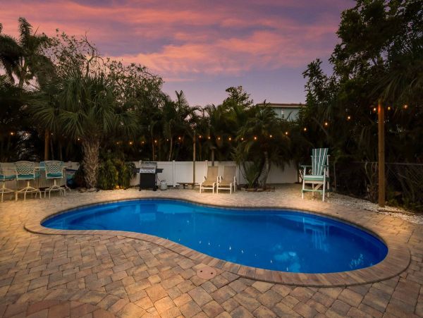 Private Pool Anna Maria Vacation Rental Home Three Bedrooms