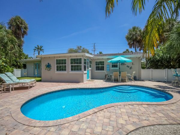 Private Pool Anna Maria Vacation Rental Home Three Bedrooms