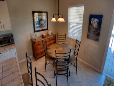 Dining table seats four Dining table seats four