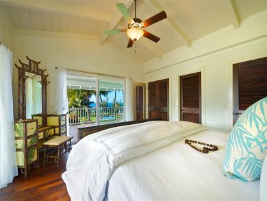 Master bedroom with king bed