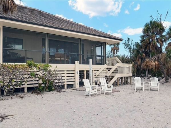 Captiva Island Beachfront Vacation Rental 4-Bedroom Florida Gulf Coast Beach House