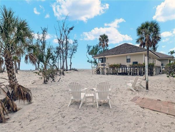 Captiva Island Beachfront Vacation Rental 4-Bedroom Florida Gulf Coast Beach House