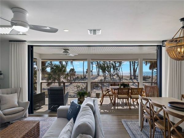Captiva Island Beachfront Vacation Rental 4-Bedroom Florida Gulf Coast Beach House