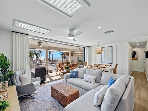 Captiva Island Beachfront Vacation Rental 4-Bedroom Florida Gulf Coast Beach House