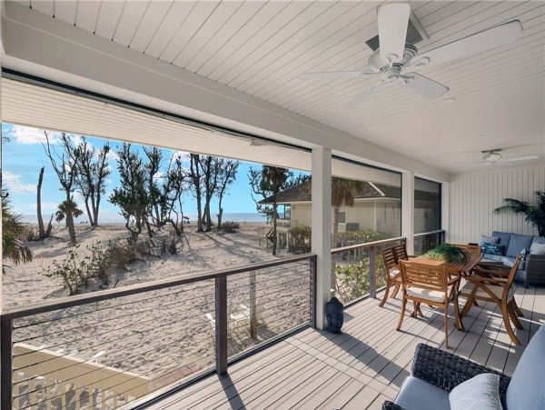 Captiva Island Beachfront Vacation Rental 4-Bedroom Florida Gulf Coast Beach House